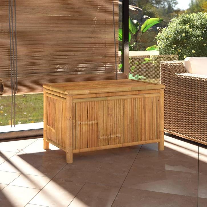 Tuinbox Bamboe 90cm | Retour Deal | Bergruimte | 59% Korting, Tuin en Terras, Bergingen en Tuinkasten, Nieuw, Overige materialen