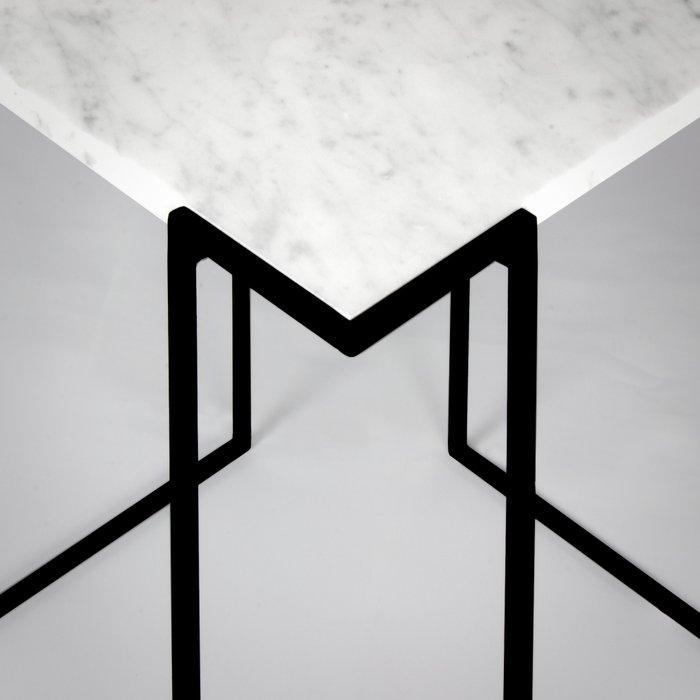 DFlab Studio - Bijzettafel - GravitY - Carrara marmer,, Antiek en Kunst, Kunst | Designobjecten