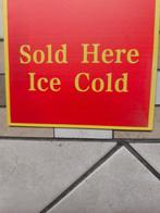 Plaque Coca-Cola - Reclamebord - Staal