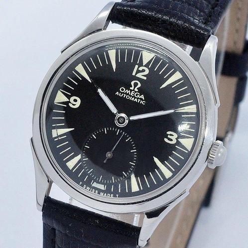 Omega - Automatic Sub Second Bumper - 2478-1 - Homme - 1947, Handtassen en Accessoires, Horloges | Heren
