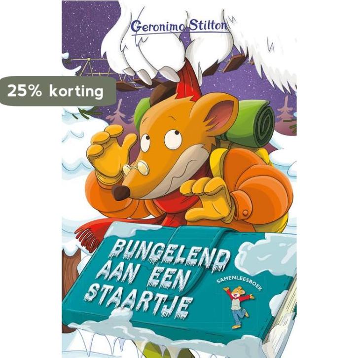Bungelend aan een staartje / Geronimo, Boeken, Kinderboeken | Jeugd | onder 10 jaar, Gelezen, Verzenden