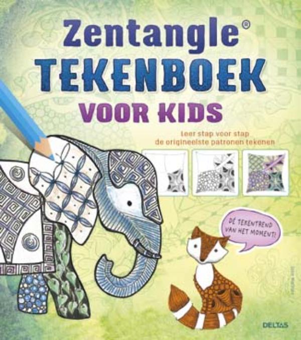 Zentangle tekenboek voor kids 9789044745986 Jane Marbaix, Boeken, Overige Boeken, Gelezen, Verzenden