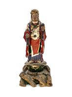 Kannon Bosatsu () - sculptuur Hout - Japan - Edo Periode