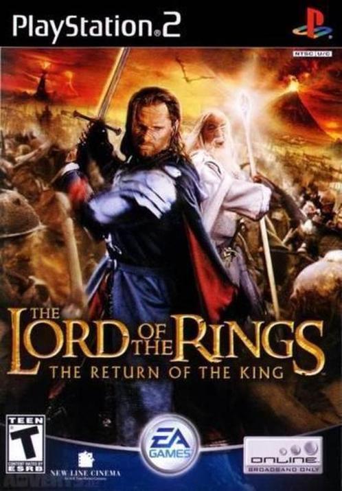 The Lord of the Rings the Return of the King (PS2 Games), Games en Spelcomputers, Games | Sony PlayStation 2, Zo goed als nieuw