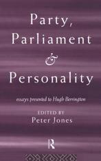 Party, Parliament and Personality 9780415115261 Peter Jones, Boeken, Verzenden, Zo goed als nieuw, Peter Jones