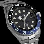 Ublast® - Diver Automatic GMT - UBDGM40BBU - Sub 200M -, Handtassen en Accessoires, Horloges | Heren, Nieuw