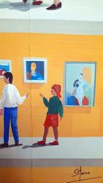 Giorgio Stocco - Al museo 4- opera unica