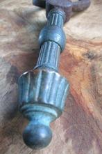 Romain antique Bronze, Fer Banner Handle Extrêmement Rare -