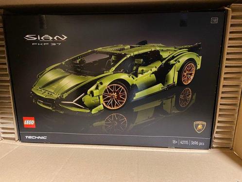 Lego - Technic - 42115 - Voiture Lamborghini Sian FKP 37 -, Kinderen en Baby's, Speelgoed | Duplo en Lego