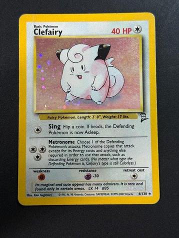 Pokémon - 4 Card - Clefairy, Nidoqueen, Ninetales, Zapdos