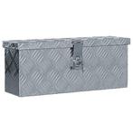 vidaXL Aluminium kist 48,5x14x20 cm zilverkleurig, Doe-het-zelf en Bouw, Gereedschapskisten, Verzenden, Nieuw