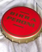 Birra Peroni - Enseigne en émail - Capsule de bouteille