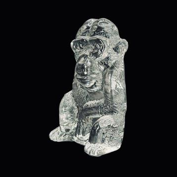 Kosta Boda - Bertil Vallien - Figure - Aapje uit de Zoo