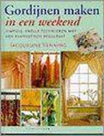 GORDIJNEN MAKEN IN EEN WEEKEND 9789021325385 J. Venning, Verzenden, J. Venning