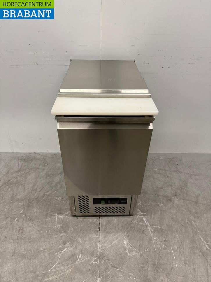 RVS Maxxfrost Saladette Koelwerkbank 1 Deur 44 cm 230V, Articles professionnels, Horeca | Équipement de cuisine, Enlèvement ou Envoi