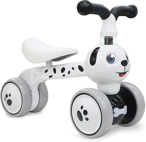 Loopfiets dalmatiër - 10 t/m 36 maanden - kinderfiets - wit, Kinderen en Baby's, Speelgoed | Buiten | Voertuigen en Loopfietsen