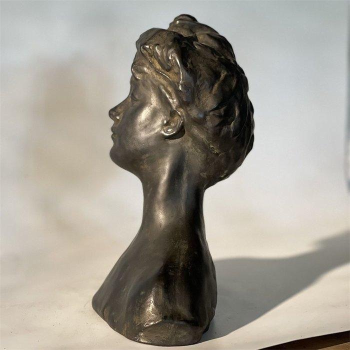 Beeld, Rodins Young Woman - 24 cm - Koude aardewerk, Antiek en Kunst, Curiosa en Brocante