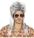 Jaren 80 Pruik Aso Lang Grijs, Verzenden