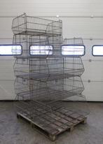 Stapelmand, Draadmanden, B96 x D58 x H33cm, gegalvaniseerd, Zakelijke goederen, Kantoor en Winkelinrichting | Magazijn, Stelling en Opslag