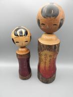 Creatieve Japanse kokeshi-poppen - Hout - Japan - Shwa, Antiek en Kunst