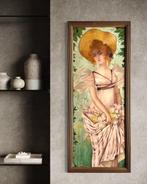 Mary Golay ( 1869-1944 ) - Large Art Nouveau Swiss, Antiek en Kunst