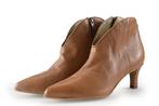 VIA VAI Enkellaarzen in maat 37 Cognac, Kleding | Dames, Schoenen, Overige kleuren, Verzenden, Lage of Enkellaarzen, Zo goed als nieuw