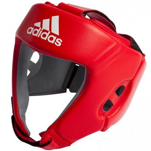 Adidas AIBA Professionele Hoofdbeschermer Boksen Rood, Sports & Fitness, Sports de combat & Self-défense, Envoi