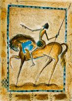 Yves Cass (1947) - La vision de Don Quichotte - Lithographie, Antiek en Kunst