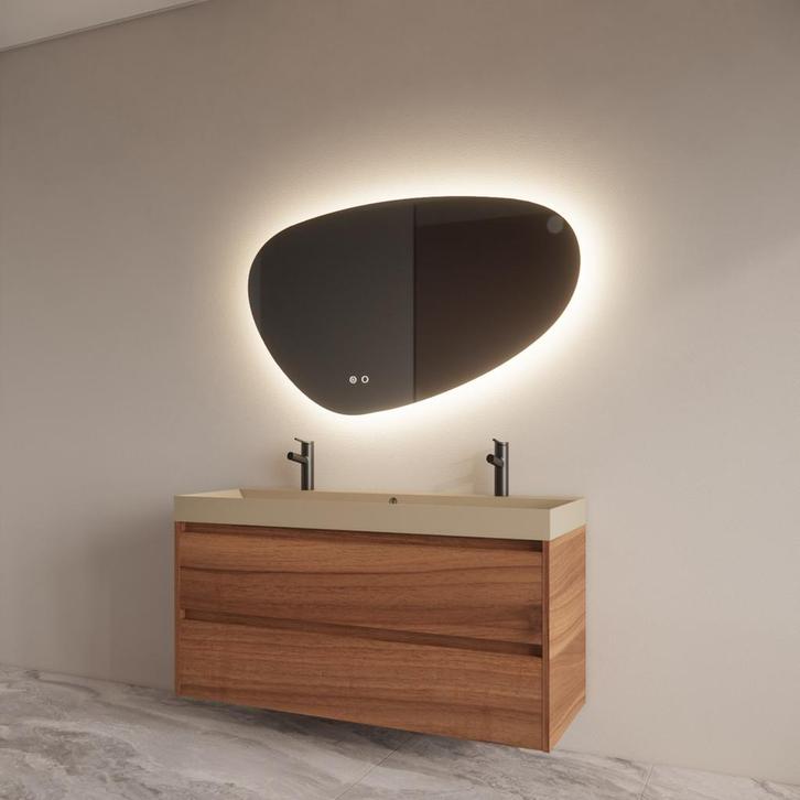 Badmeubelset BWS Riga Met Lako Wastafel Cappuccino 120 cm, Doe-het-zelf en Bouw, Sanitair, Bad, Nieuw, Ophalen of Verzenden