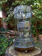 Lanterne - Lanterne à bougie tournante - 34 cm - Verre,