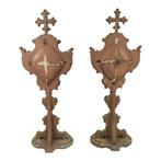 Antique Ostensoir - Bois - 1700-1750