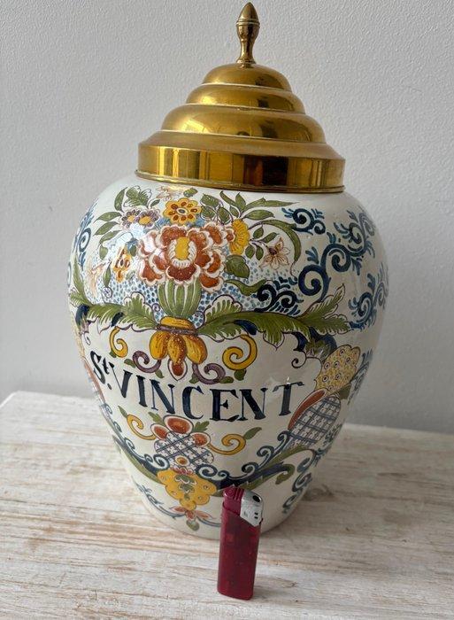 Makkum Tichelaar - Apothekerspot - Delfter Art - Keramiek -, Antiek en Kunst, Antiek | Glaswerk en Kristal