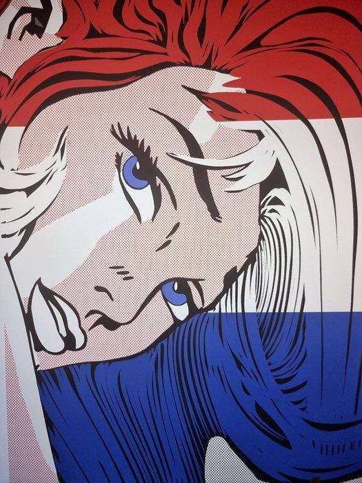 Tushikuni - Dutch woman - Roy Lichtenstein vs Kuni, Antiek en Kunst, Kunst | Designobjecten