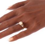 Ring - 18 karaat Geel goud - 0.12ct. tw. Diamant, Nieuw