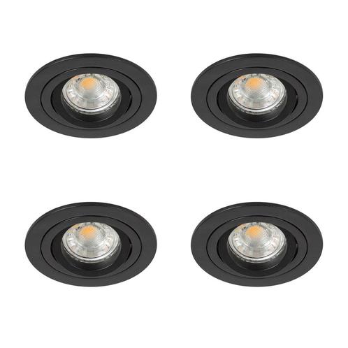 Spots inbouw Set Lune inbouwspot 4 stuks Binnenverlichting, Maison & Meubles, Lampes | Autre, Envoi