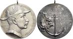 Verzilverte Bronze-medaille 1897 Brandenburg-Preussen Pru..., Timbres & Monnaies, Pièces & Médailles, Verzenden