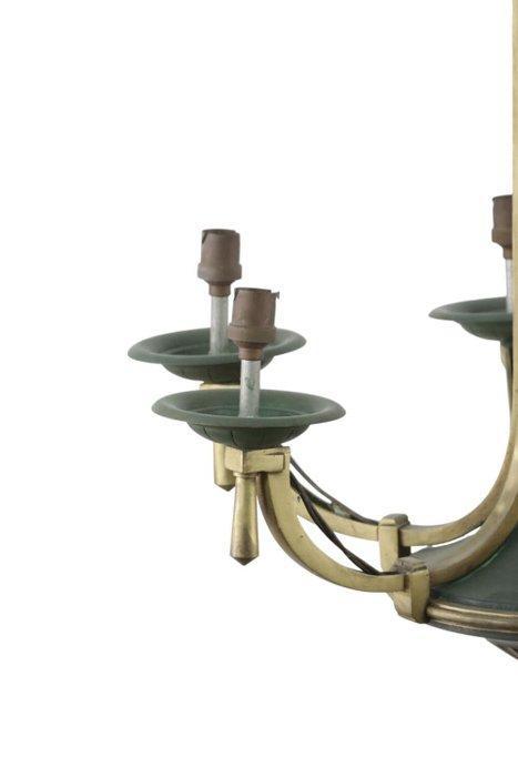 Henri Petitot - Kroonluchter - Brons - Een Franse Petitot, Antiek en Kunst, Kunst | Designobjecten
