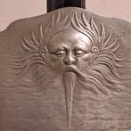 Wandbord - Tin - Wandbord met nimfen