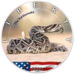 Verenigde Staten. 1 Dollar 2022 Rattlesnake, 1 Oz (.999)