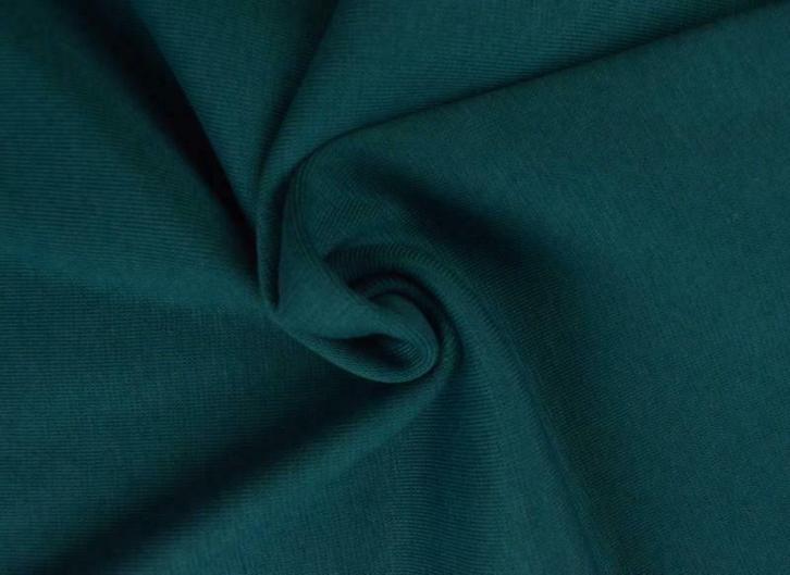 Boordstof - Donker petrol - Vanaf 10 meter, Hobby en Vrije tijd, Stoffen en Lappen, 120 cm of meer, 200 cm of meer, Blauw, Nieuw