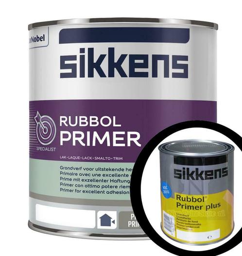 Sikkens Rubbol PRIMER grondverf 1000 ml / 2500 ml RPRPL-WK, Bricolage & Construction, Peinture, Vernis & Laque, Envoi