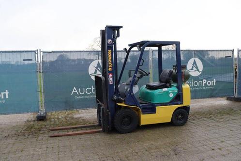 Veiling: Heftruck Komatsu FG15HT-17 LPG 1500kg 4.7m 2003, Zakelijke goederen, Machines en Bouw | Heftrucks en Intern transport