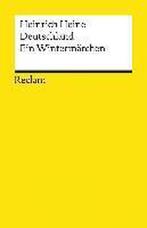 Deutschland. Ein Wintermärchen 9783150022535, Boeken, Zo goed als nieuw, Verzenden, Heinrich Heine, Ralph Schäfer
