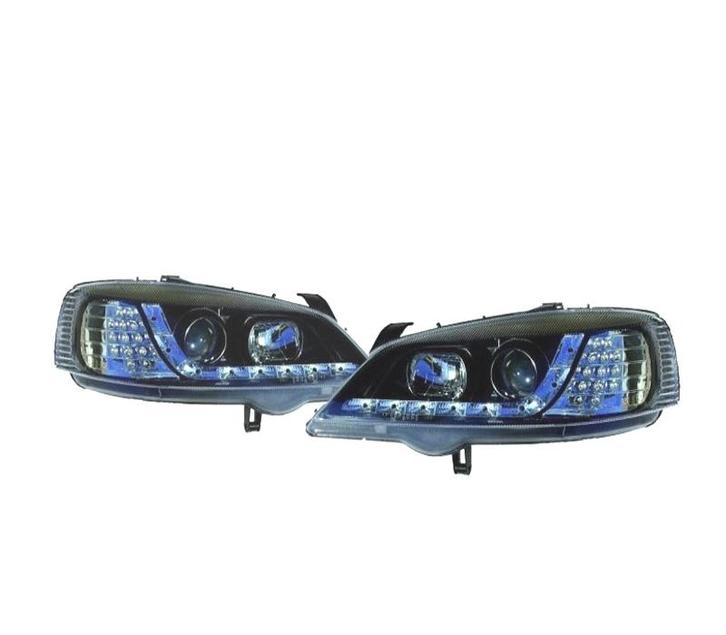 Phares Pour Opel Astra G 97-04 Daylight + Clignotants Led Fo, Auto-onderdelen, Verlichting, Verzenden