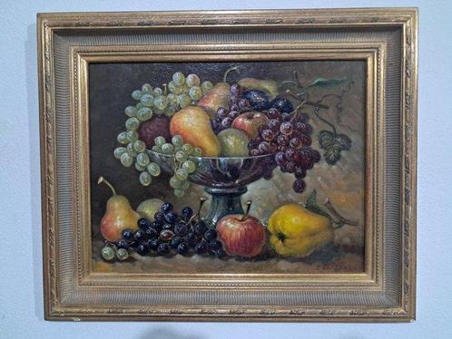 European school XXe - Still life with fruits, Antiek en Kunst, Kunst | Schilderijen | Klassiek