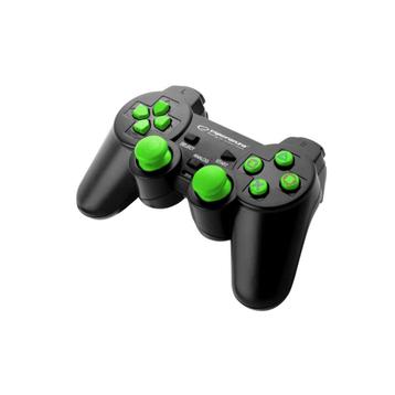 Esperanza Corsair PC Controller EGG106G zwart PS2/PS3, Ophalen of Verzenden