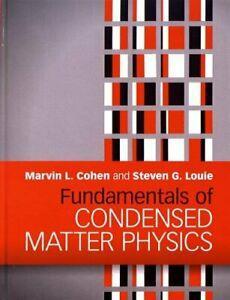 Fundamentals of Condensed Matter Physics. Cohen, Livres, Livres Autre, Envoi