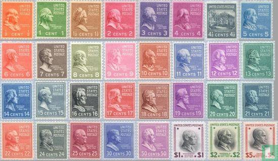 Verenigde Staten van Amerika - Presidenten - 1938, Postzegels en Munten, Postzegels | Amerika, Postfris, Verzenden