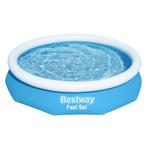 Bestway Zwembad Fast Set rond 305x66 cm blauw
