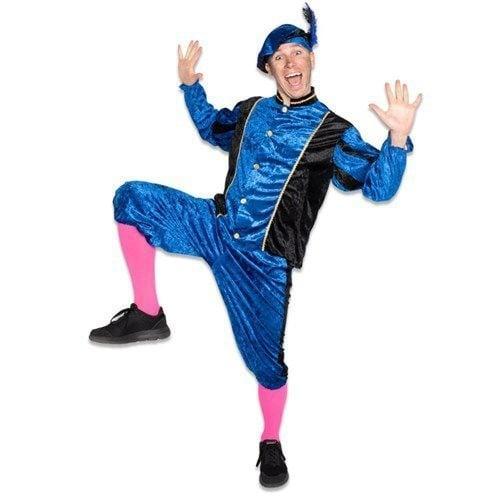 Pietenpak Velours Blauw/Zwart, Hobby & Loisirs créatifs, Articles de fête, Envoi